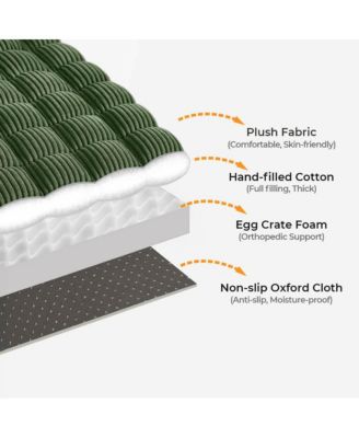 Soft Flannel Breathable Sofa Seat Pad