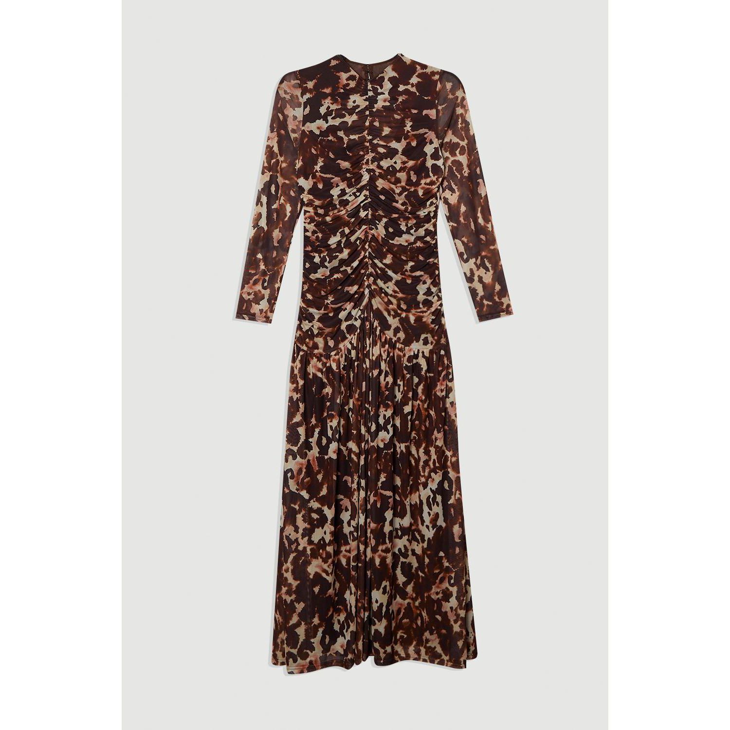 Women's Sculpted Ruched Maxi Dress