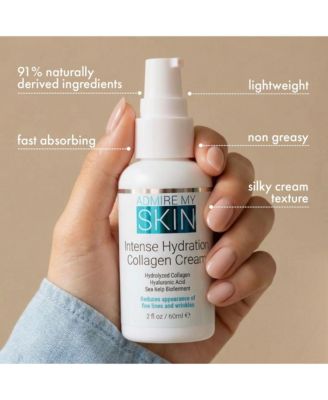 Intense Hydration Collagen Cream Hyaluronic Acid Anti Aging Moisturizer