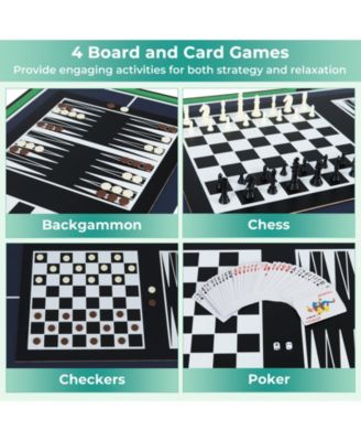 50" 10-in-1 Multi-Game Table with Foosball