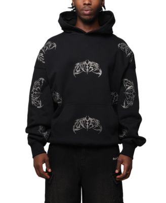 Men's Metal Rhinestone Hoodie