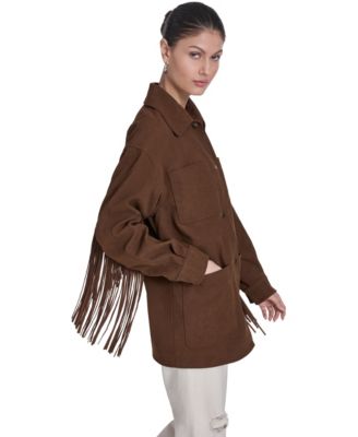 Women's Laydown Collar Coat