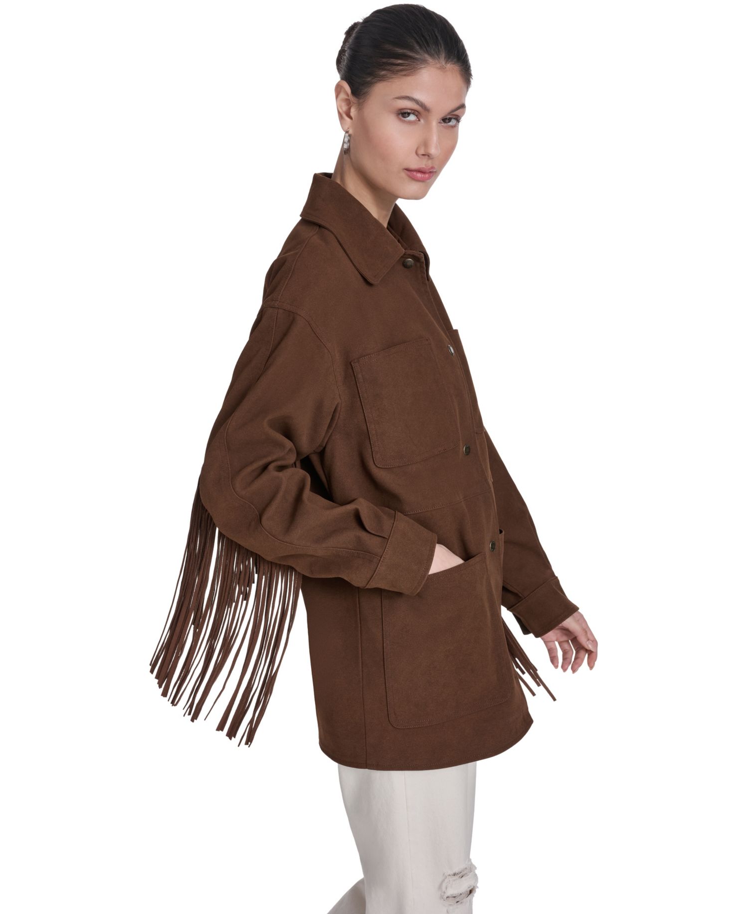 Women's Laydown Collar Coat