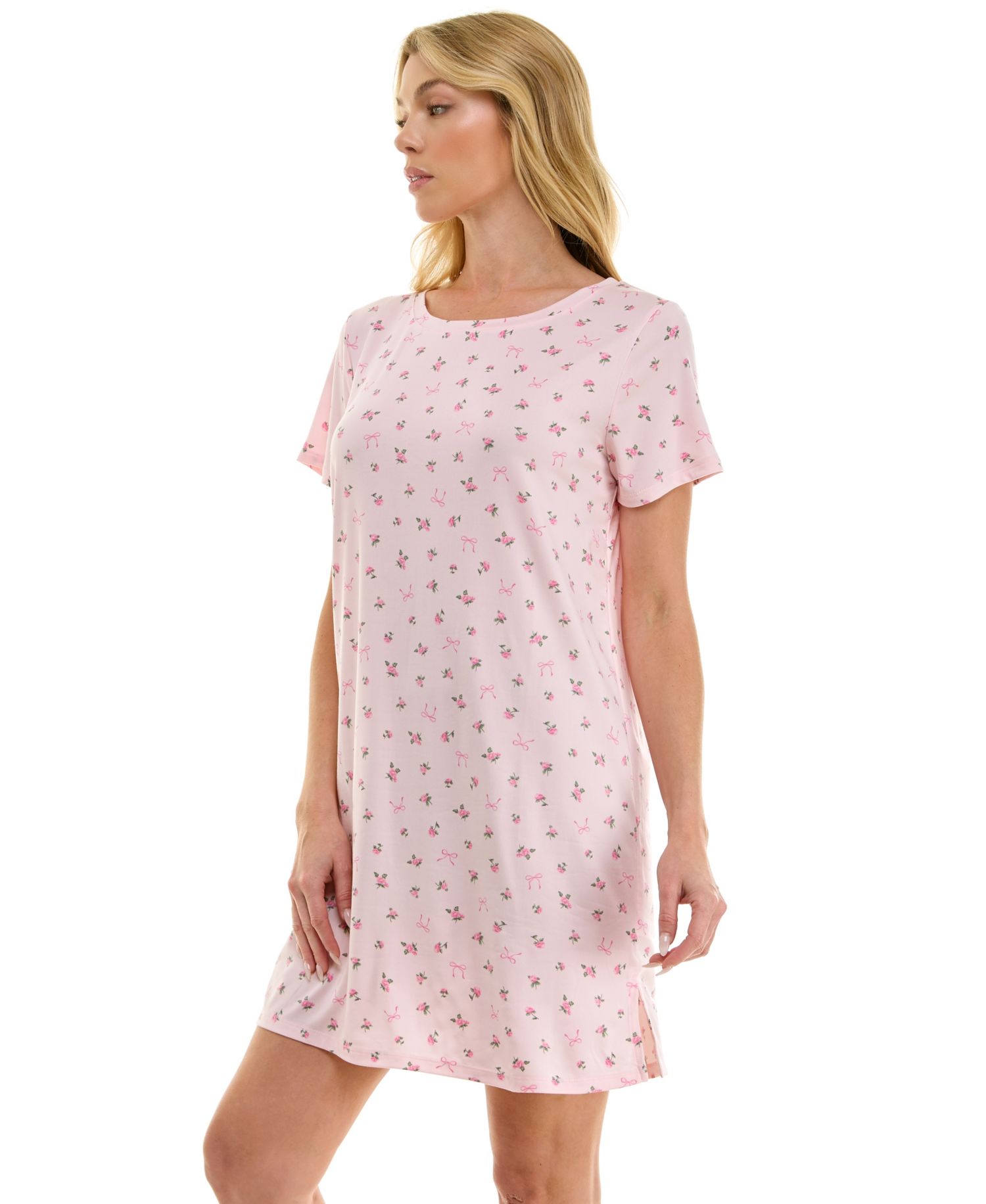 Women's Relaxed Short-Sleeve Sleep Shirt