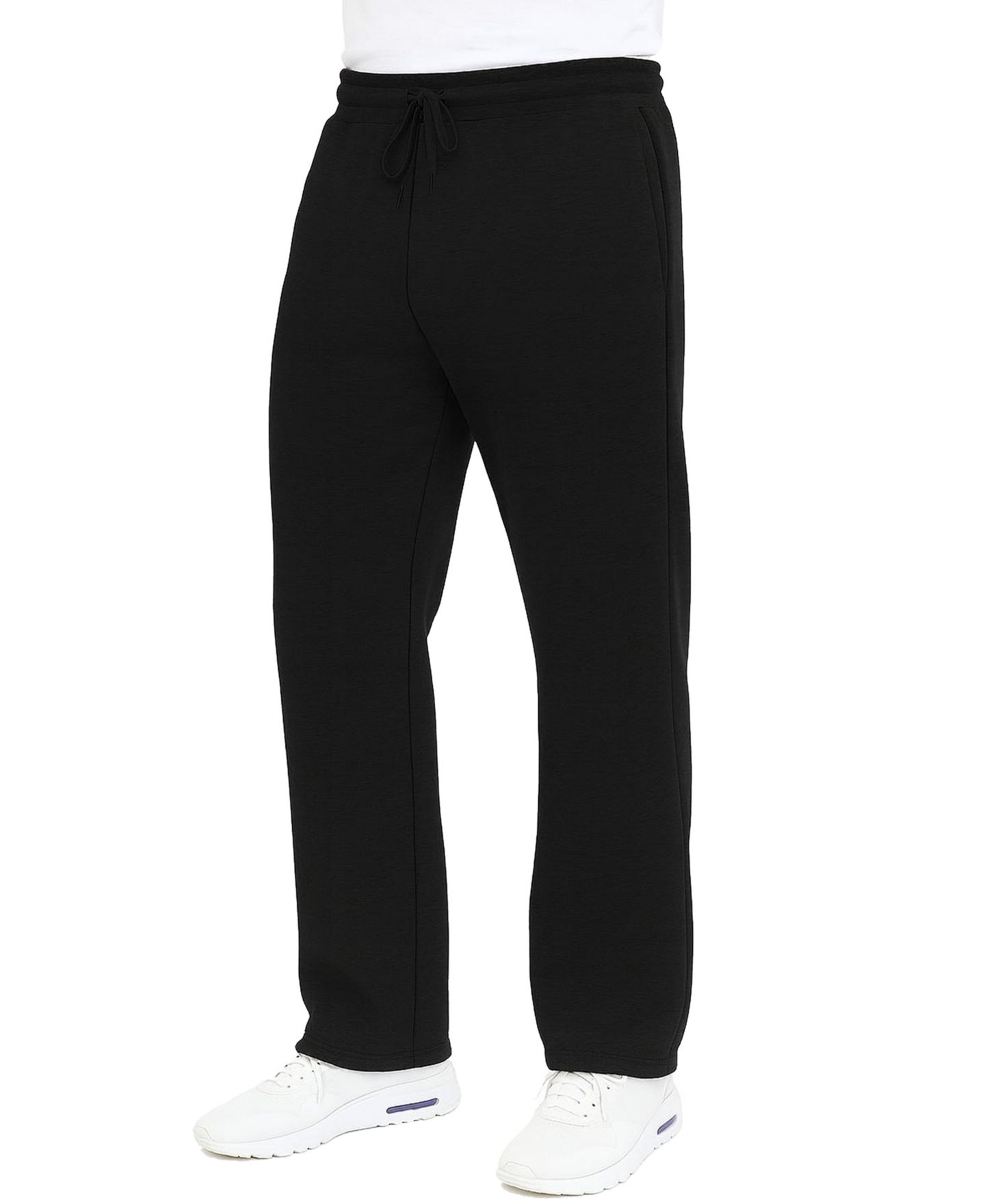 Мужские брюки Blue Ice Classic Heavyweight Fleece Sweatpants, цвет: Чёрный — фото 1