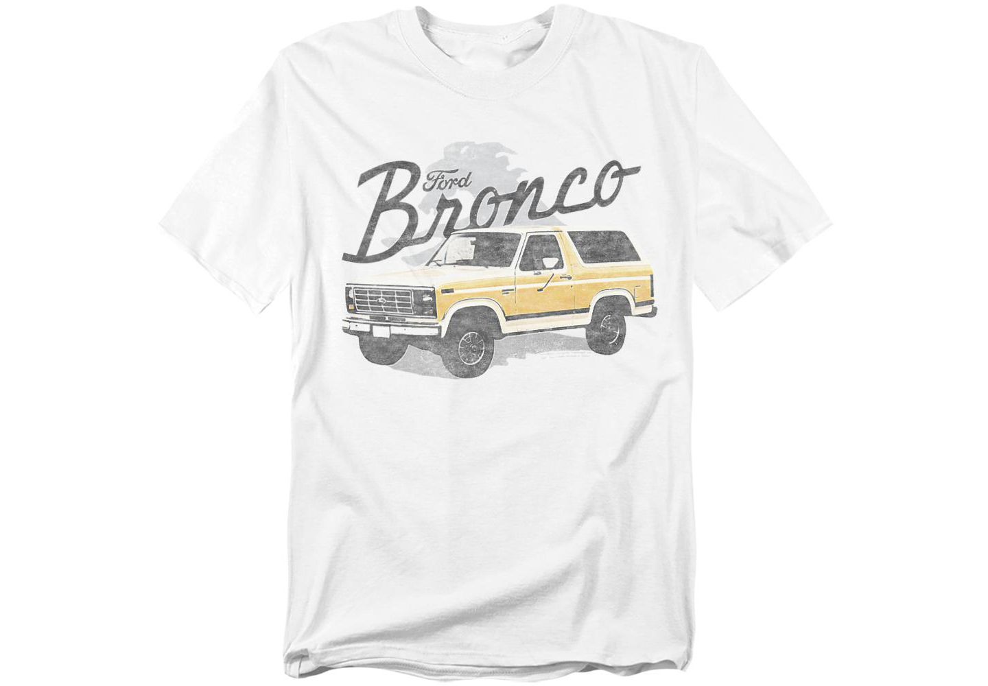 Мужская футболка Mustang Big & Tall Ford Bronco, цвет: Белый — фото 1