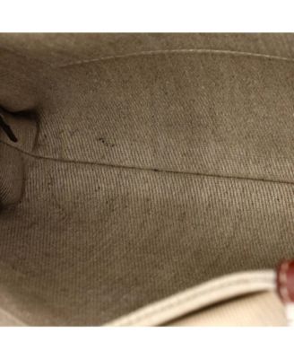 Small Woody Tote Canvas with Leather