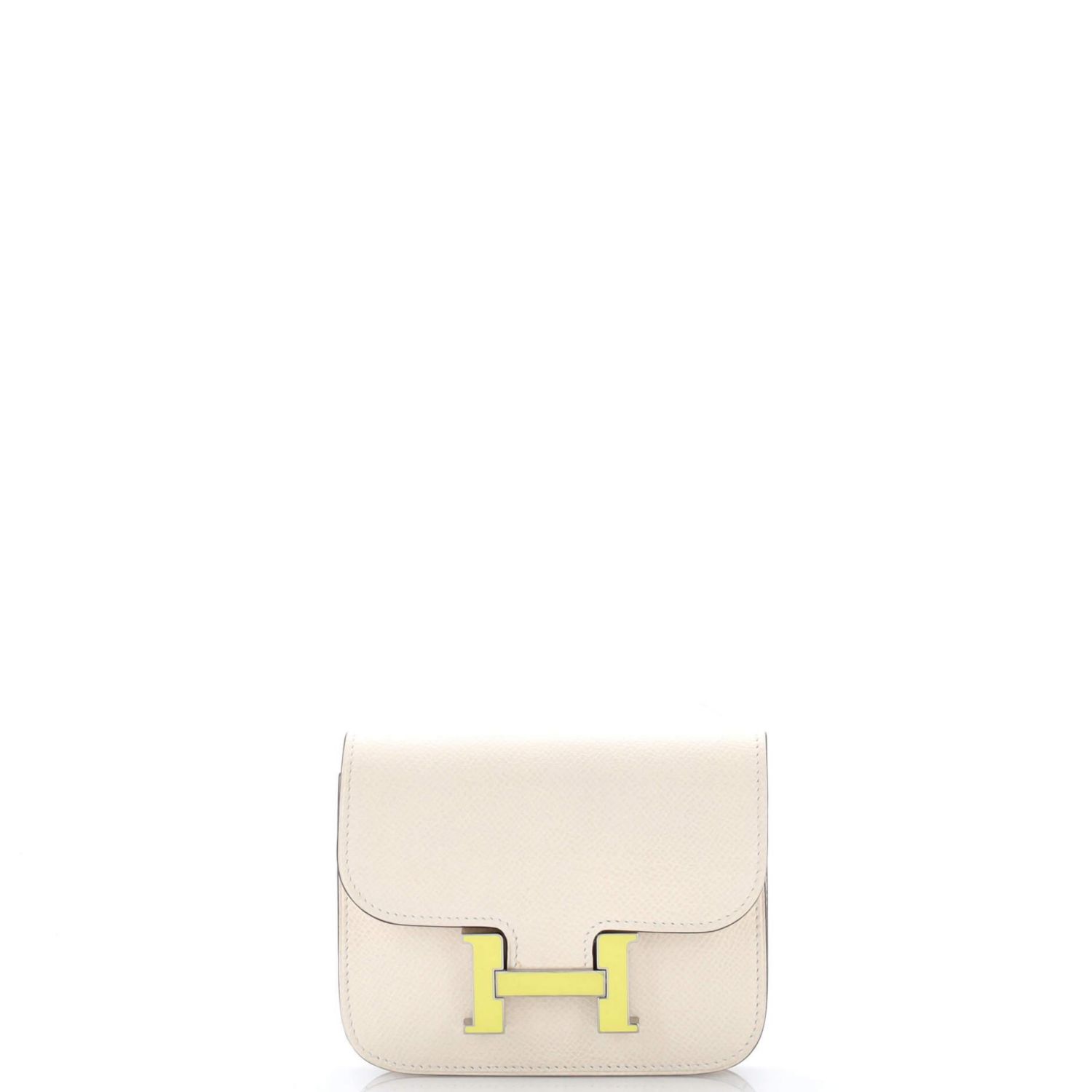 Pre-Owned HERMES Constance Slim Wallet Epsom