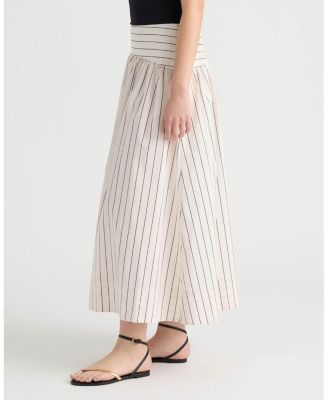 NVLT Women's Maxi Skirt With Yoke