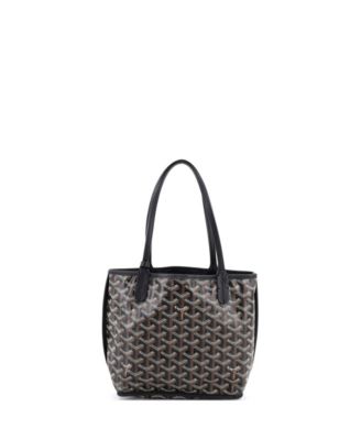 Mini Anjou Reversible Tote Coated Canvas