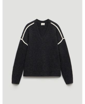 Women's Billie Wool Blend V Neck Sweater