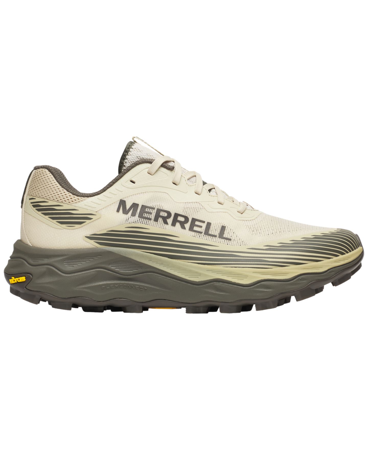 Мужские кроссовки Merrell Agility Peak 6 для бега, на шнуровке, цвет: Burlap — фото 2
