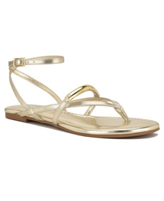 Women's Bretta Ornamented Strappy Flat Sandals