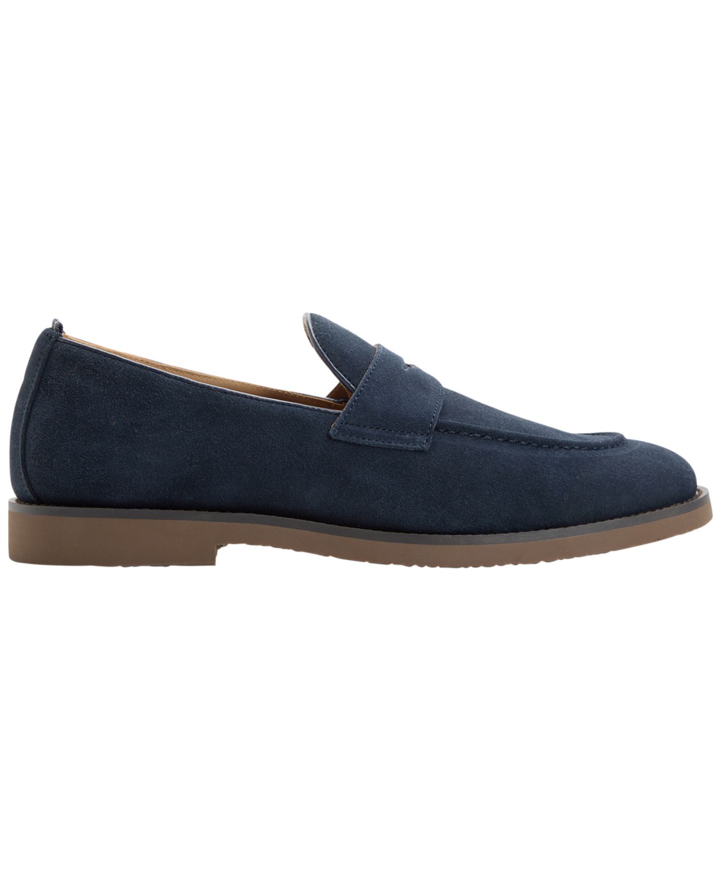 Мужские туфли Brooks Brothers Glenrock Suede, цвет: Тёмно-синий — фото 2