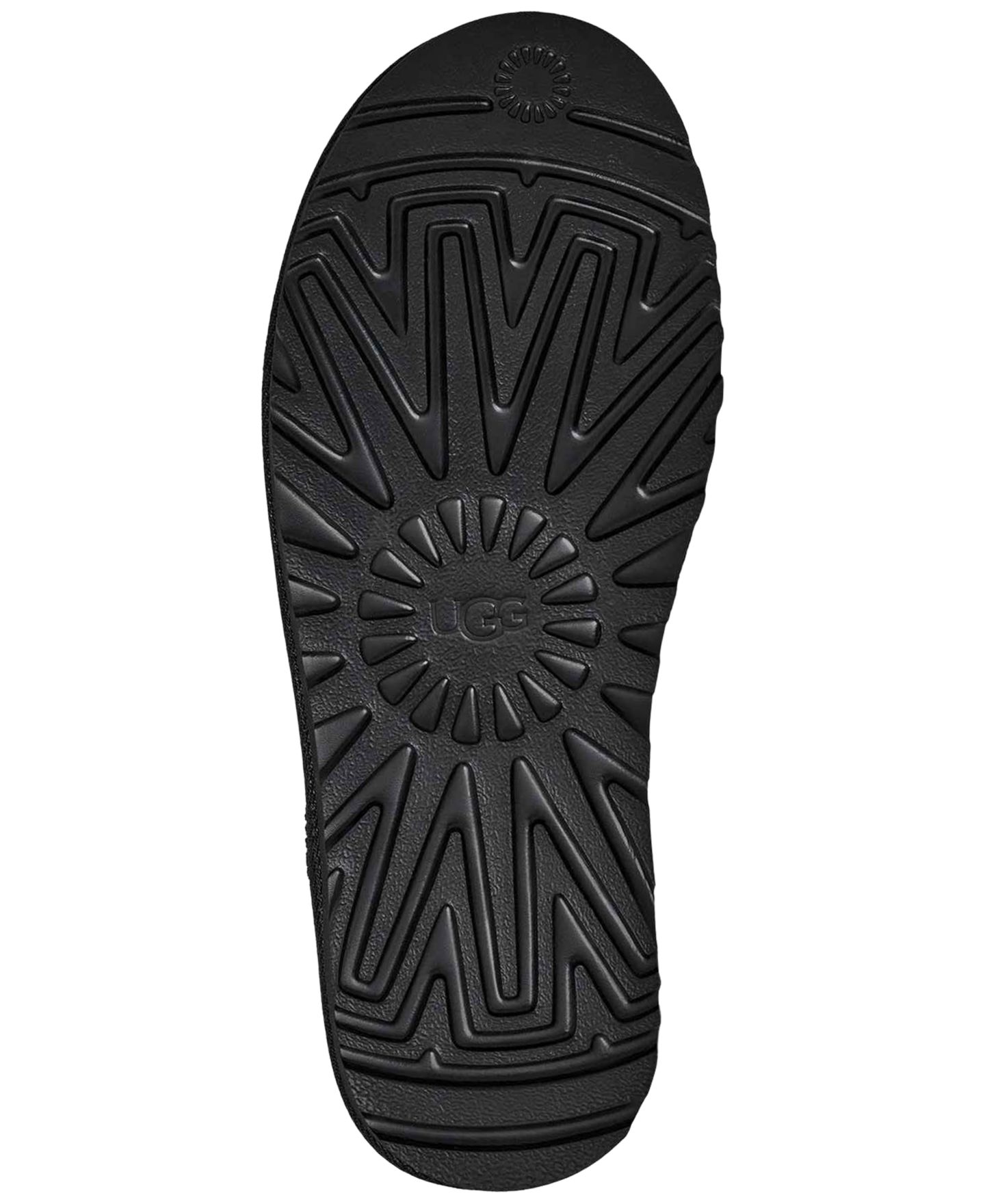 Мужские тапочки UGG® Classic Micro Slip-on Slippers, цвет: Чёрный — фото 4