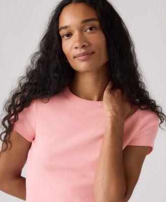 Women's Short-Sleeve Cropped Top