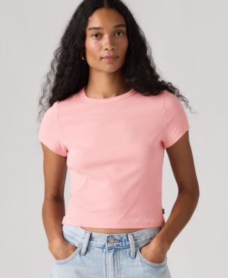 Women's Short-Sleeve Cropped Top