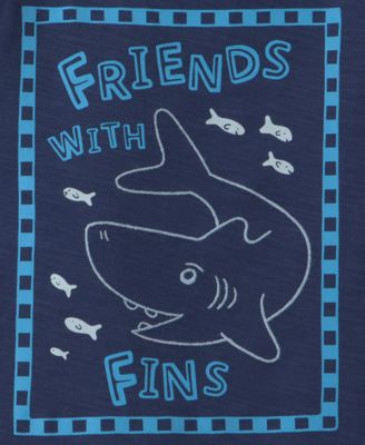 Boys' 2T-5T Shark Tank Top and Short, 2-Piece Set