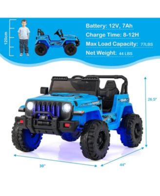12V Kids Ride-on Jeep Car with 2.4 G Remote Control
