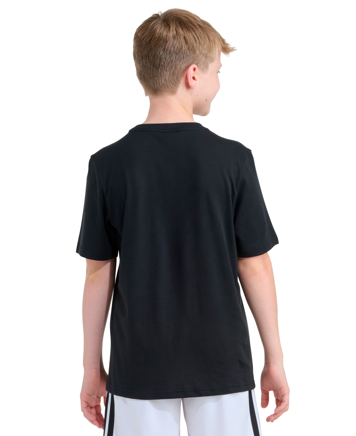adidas Boys' 8-20 Short-Sleeve Lenticular Camo Logo T-shirt