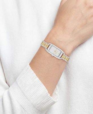 Women's Cadie Two Tone Stainless Steel Bracelet Watch, 17.5mm