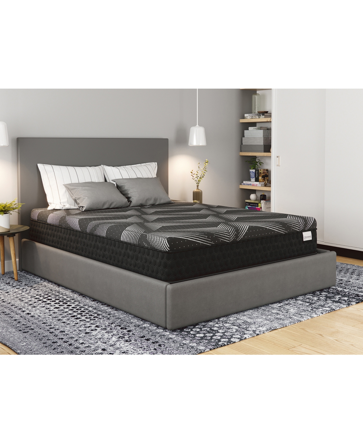 Diamond Mattress Matrix 11" Hybrid Copper Firm Tight Top Mattress, Twin