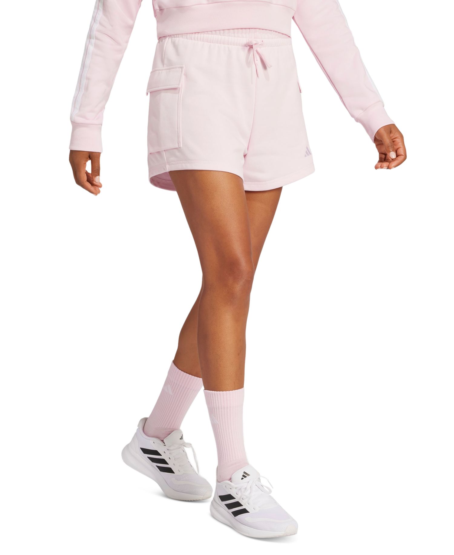 Women's The Essentials Logo French Terry Cargo Shorts