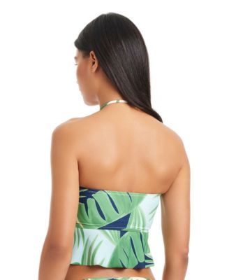 Women's Summer Breeze Convertible Ruffle Tankini Top