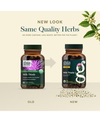 Milk Thistle - Liver Supplement & Cleanse Support for Helping to Maintain Healthy Liver Function - 120 Capsules (40 Servings)