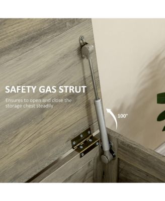 19" Farmhouse Storage Chest Organizer,