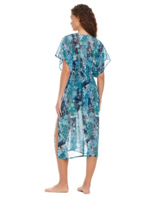 Women's Standard Long Swim Cover Up Dress