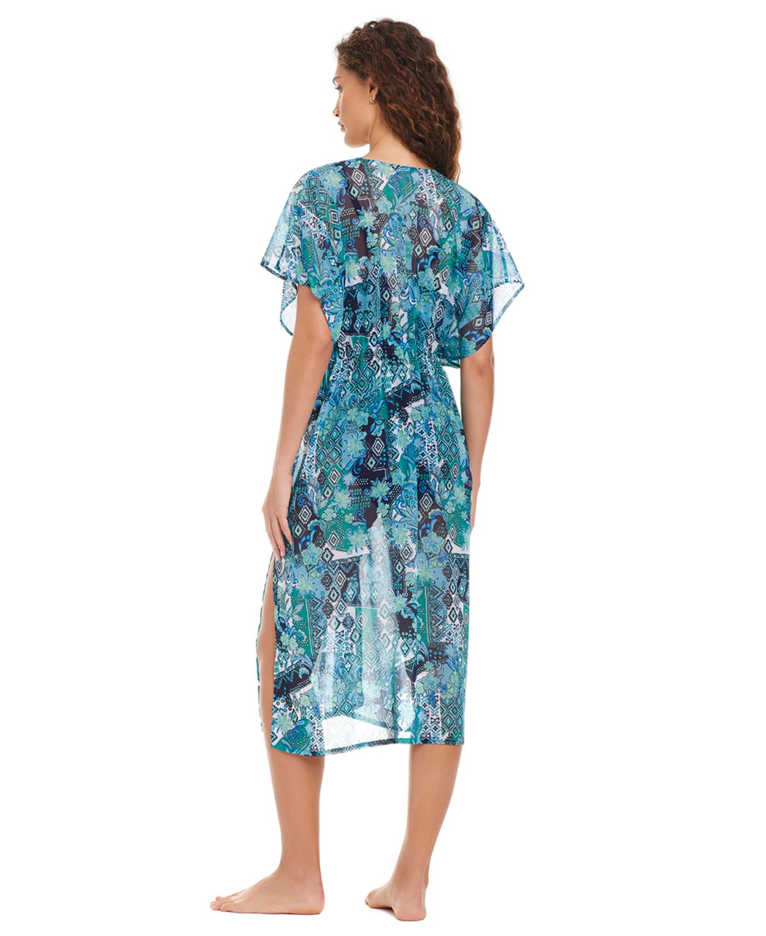 Women's Standard Long Swim Cover-Up Dress
