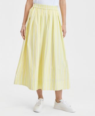Women's Pull-On Midi Circle Skirt