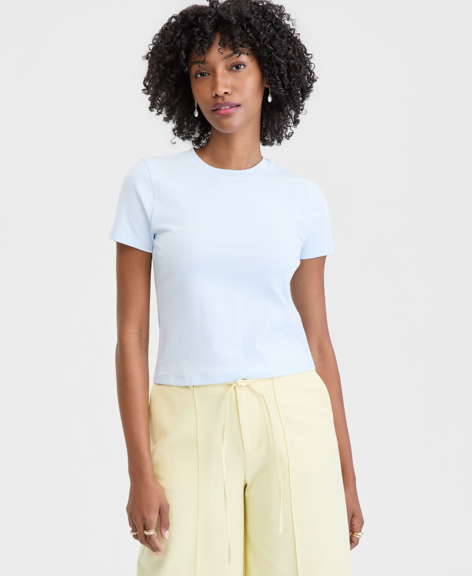 Women's Cropped Meet and Greet Short-Sleeve T-Shirt