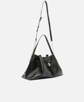 Alba Small Snap Button Shoulder Bag