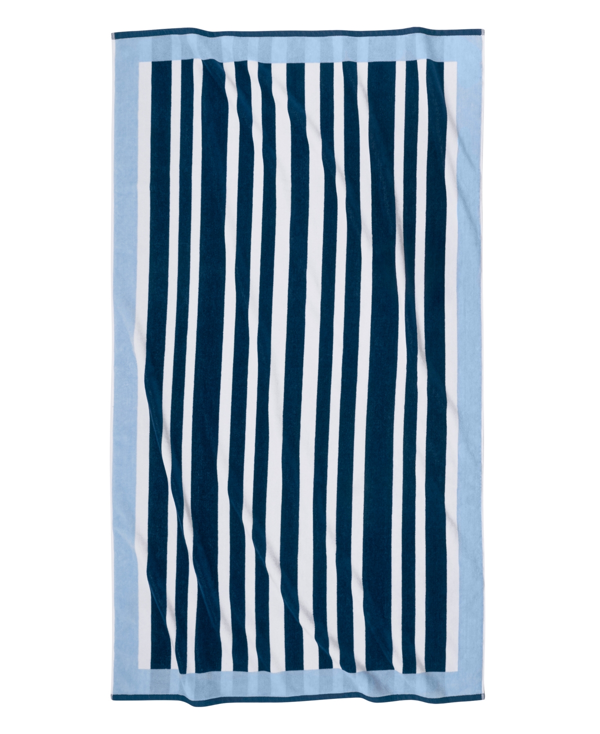 The Beach House Frame Stripe Cotton Towel, 40" x 70"