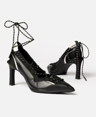 x June Ambrose Women's Zyra Lace-Up Sneaker Pumps 