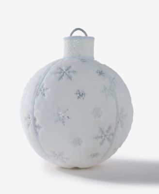 Opulence 17'' White Bubble Table D&eacute;cor