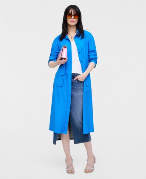 Женские куртки On 34th Maxi Duster Jacket, Macy's Exclusive- Molly Rogers Capsule Collection