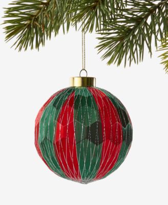 Cozy Cabin Ball Ornament