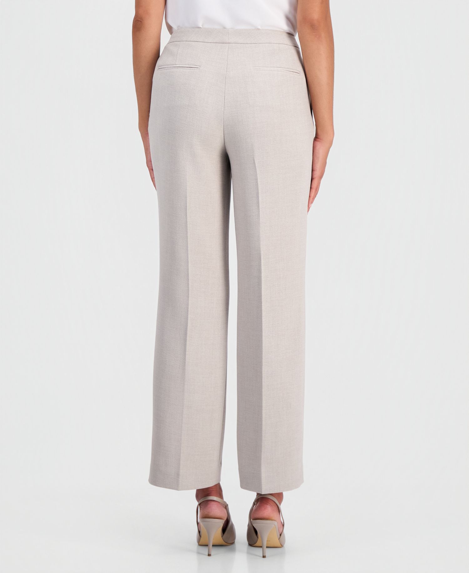 Women's High-Rise Extended-Tab Stretch Pants, Regular & Petite