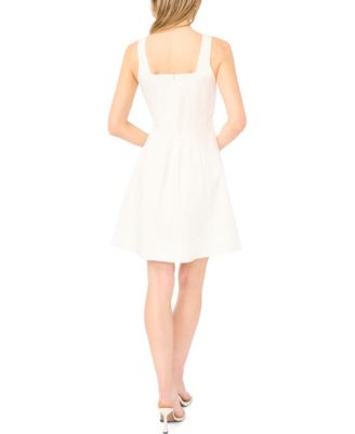 Women's Embroidery Square Neck Dress