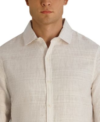 Men's Long-Sleeve Regular-Fit Woven Shirt