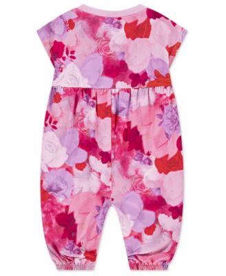 Baby Girls' Crewneck Jumpsuit