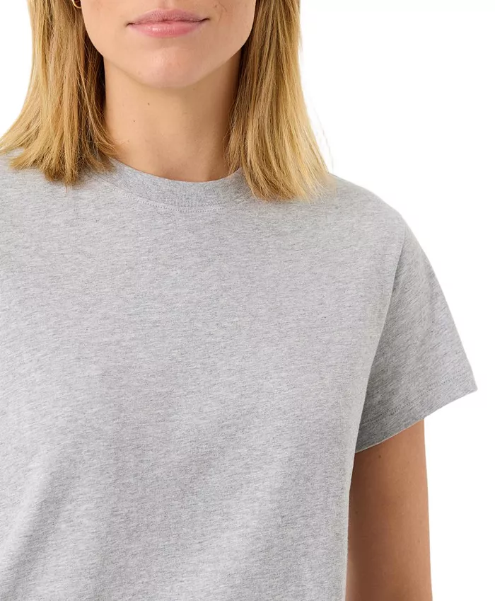 Women's Organic Cotton Softspun Essential Crewneck Tee - thumbnail 7