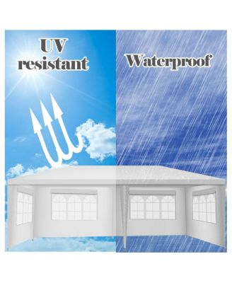 Outdoor 10'x20' Canopy Tent Heavy Duty Wedding Party Sidewalls Window Carry Bag