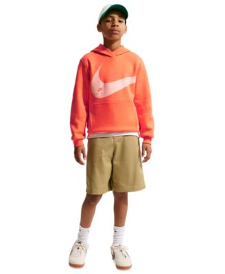 Kids' Sportswear Club Long-Sleeve Hoodie