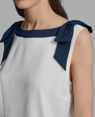 Petite Boat Neck Top