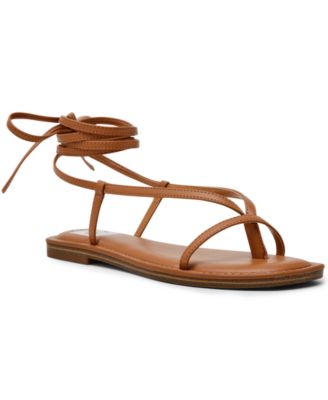Women's Jipsy Strappy Lace-Up Gladiator Flat Sandals