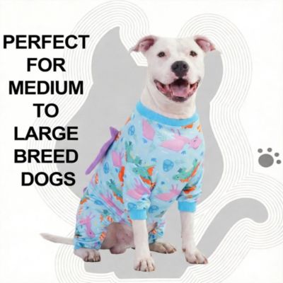 Cotton Polyester Calming Dog Onesie for All Seasons - Stress Relief, Comfort, and Easy Care